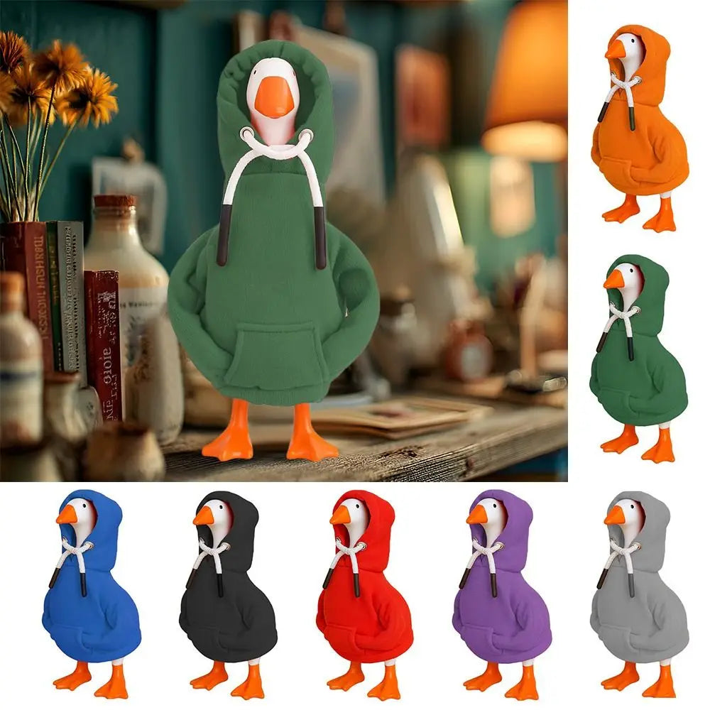 Goose Figure Hoodie Outfit