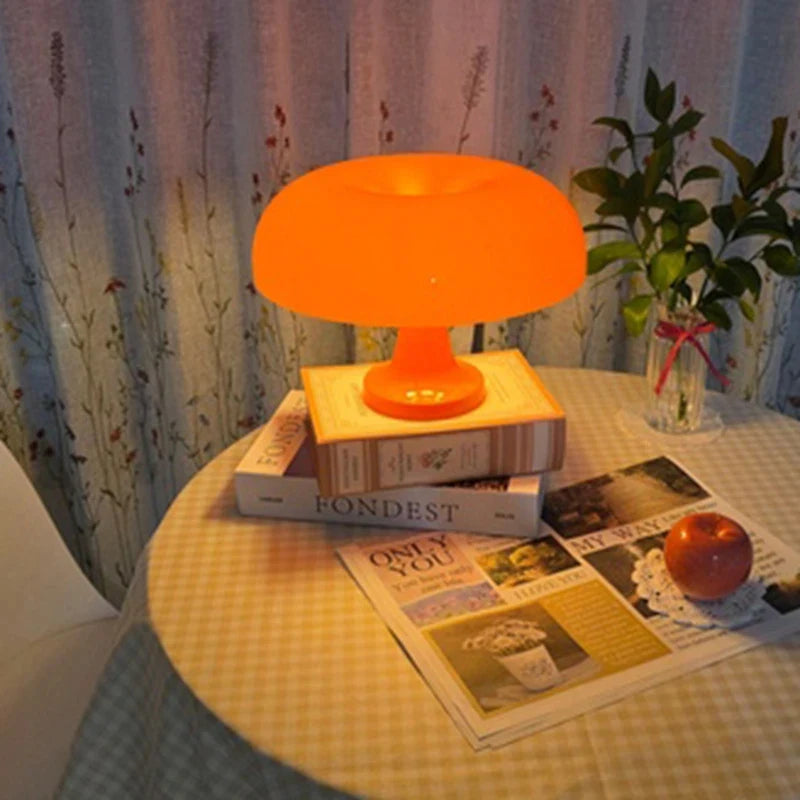 Mushroom Plastic Table Lamp