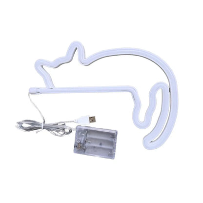 Cat Shaped Neon LED Sign