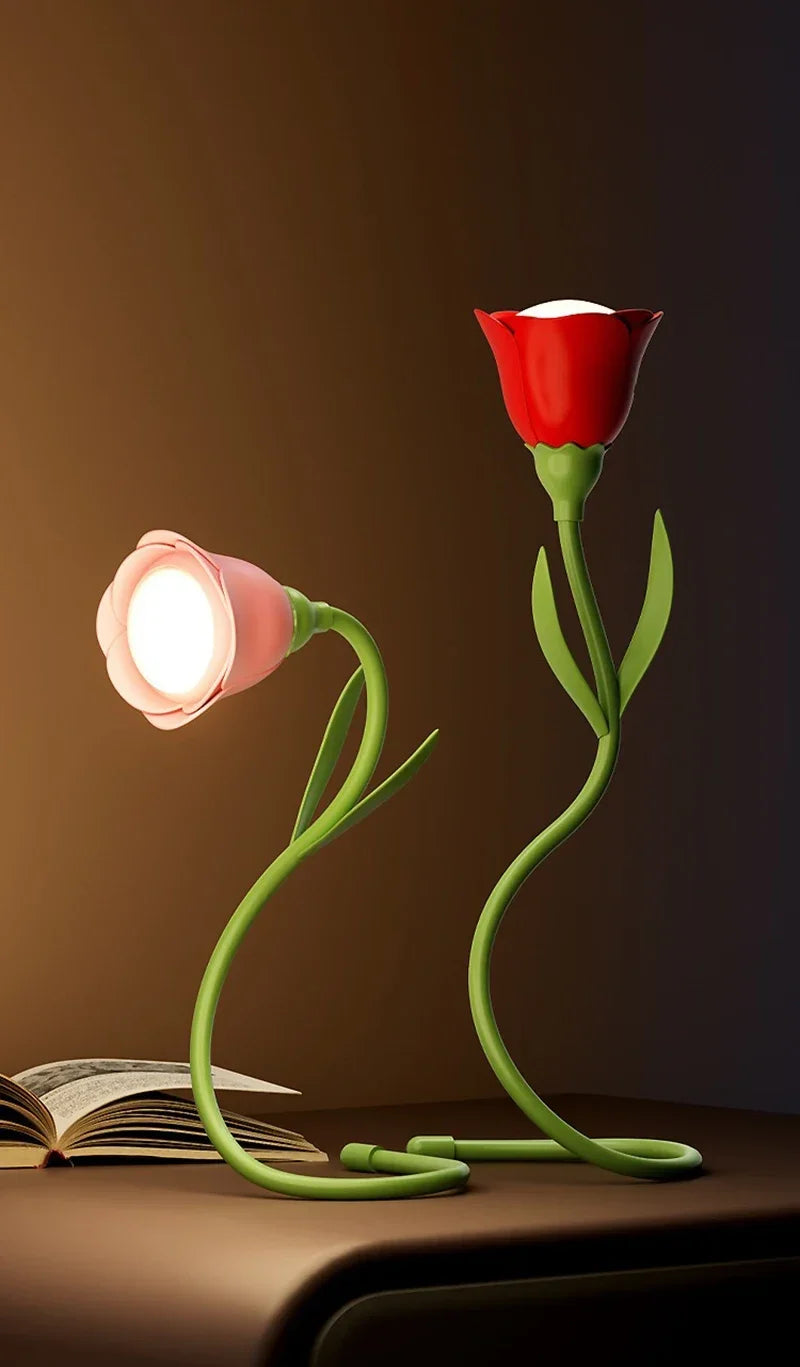 Rose Flower LED Night Light