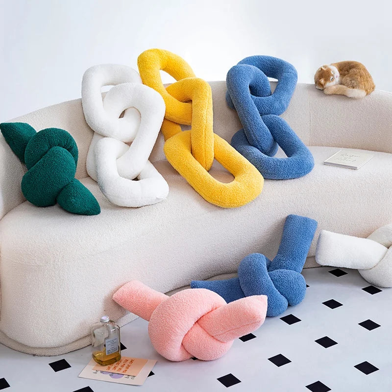 Chain Link Plush Pillow