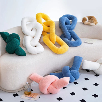 Chain Link Plush Pillow