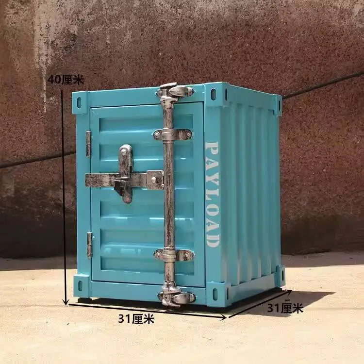 Industrial Container Nightstand
