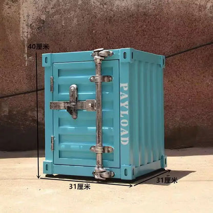 Industrial Container Nightstand