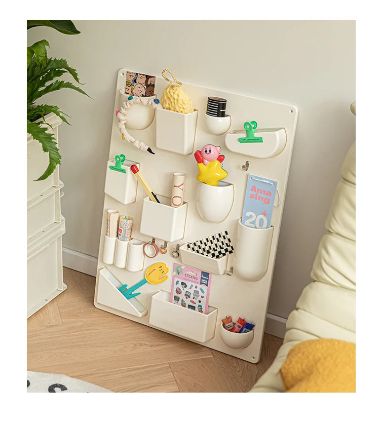 Wall-Mounted Colorful Storage Rack