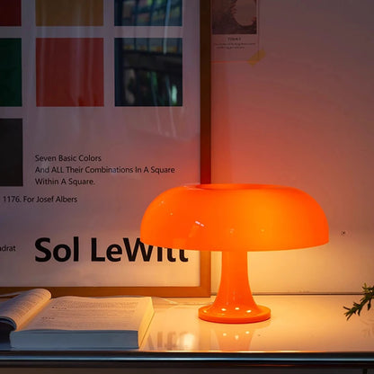 Mushroom Plastic Table Lamp