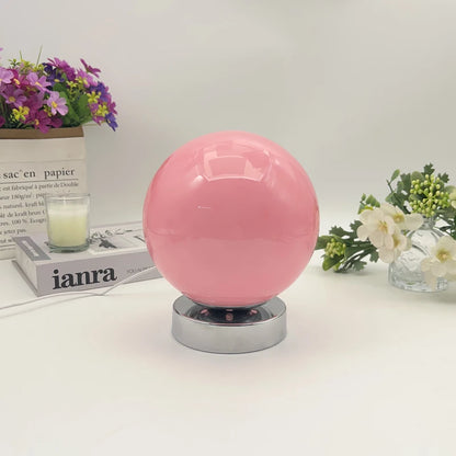 Dimmable Glass Sphere Table Lamp