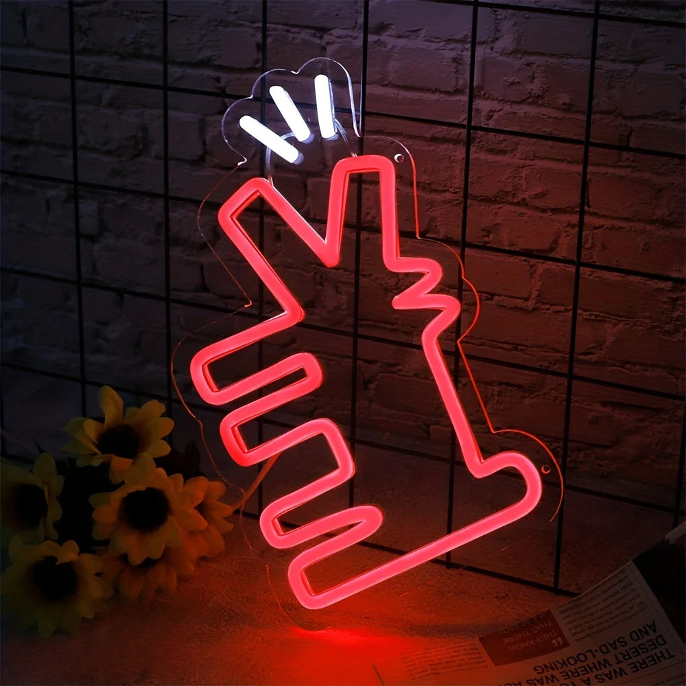 Barking Puppy LED Neon Sign