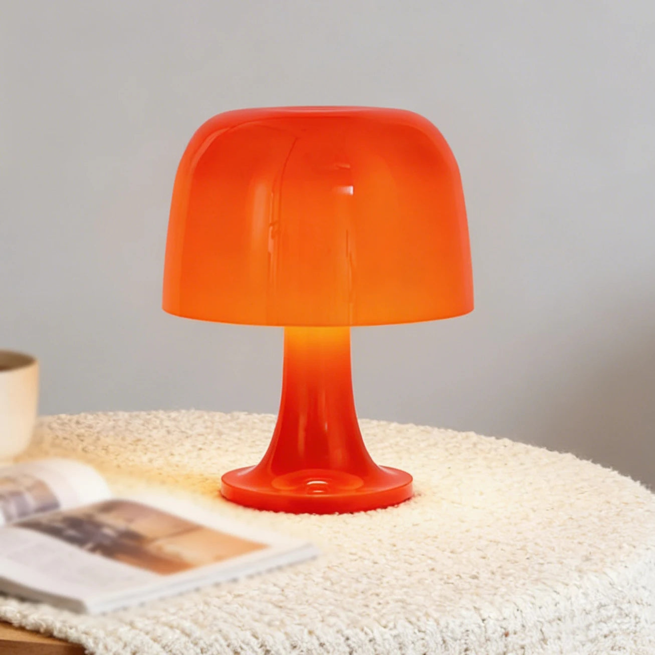 Mushroom Plastic Table Lamp