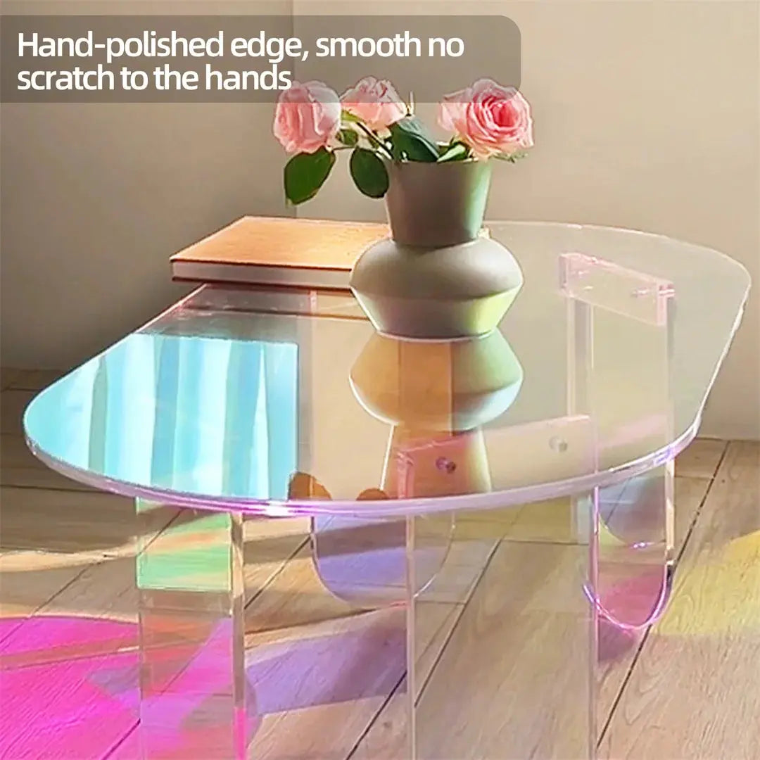 LUVODI Iridescent Clear Acrylic Coffee Table  Product variant