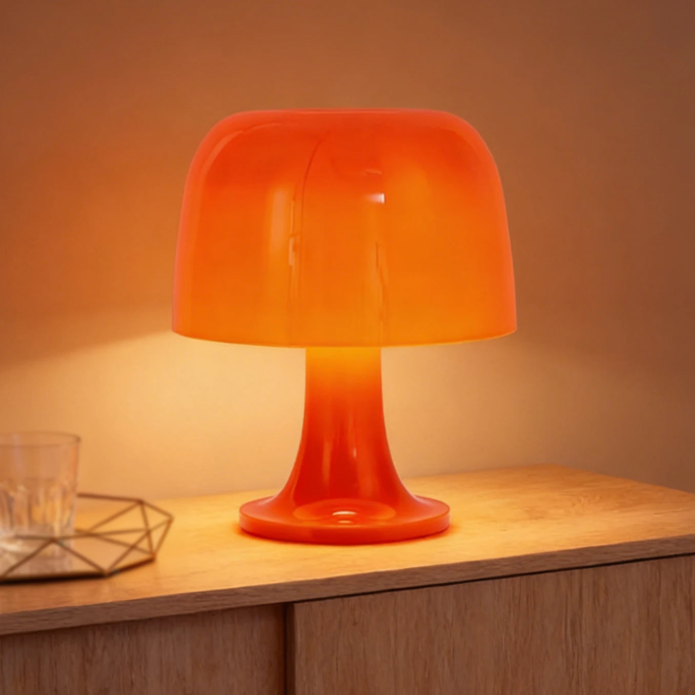 Mushroom Plastic Table Lamp