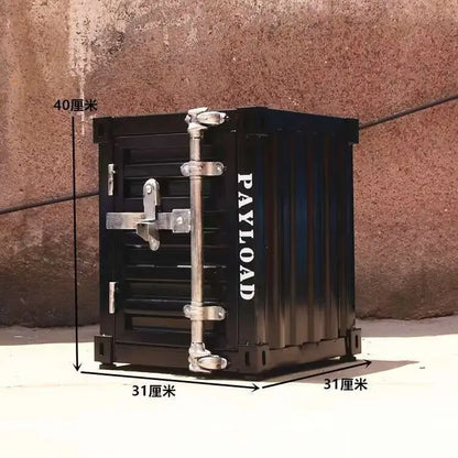 Industrial Container Nightstand