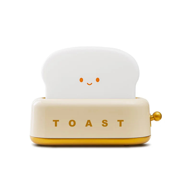 Cute Toast ABS Night Light