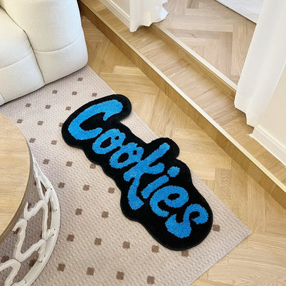 Cookies Polyester Tufted Area Rug