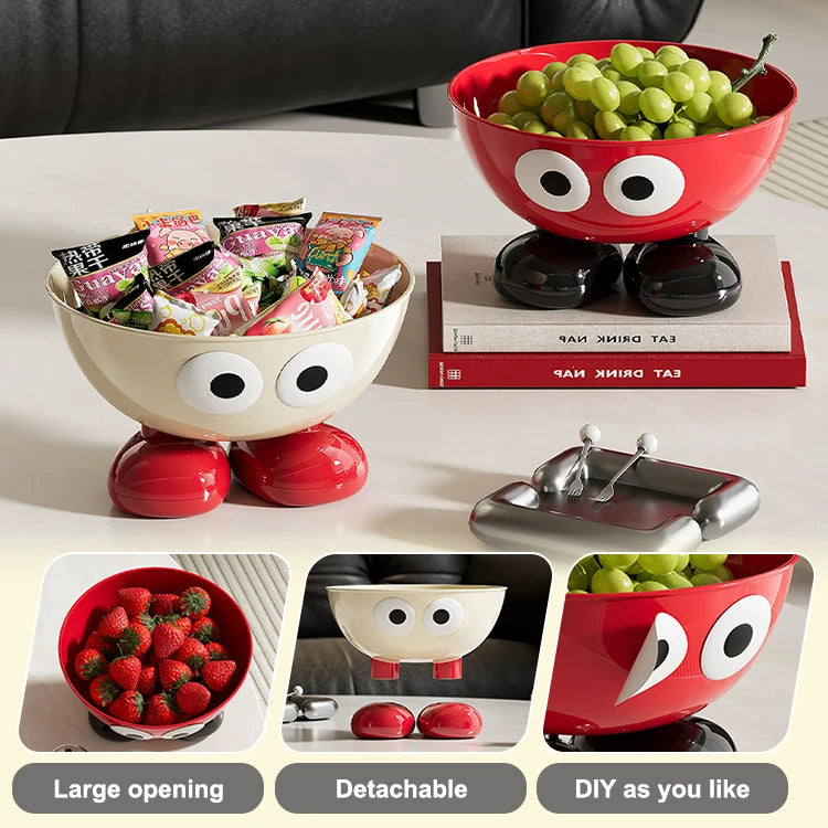 Detachable Fruit & Snack Bowl