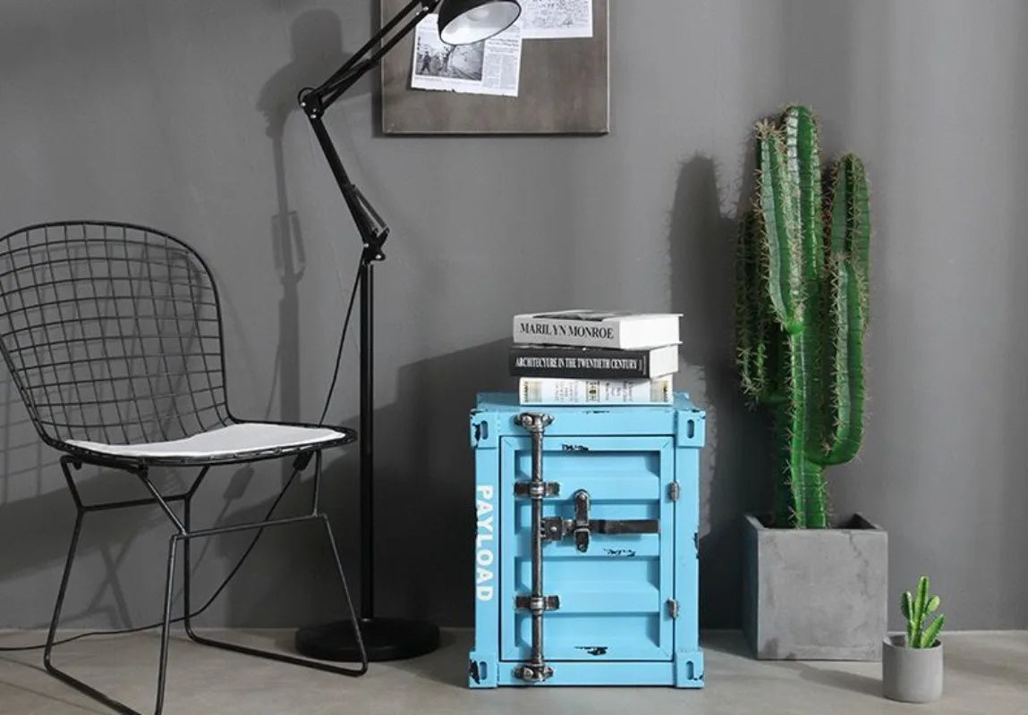 Industrial Container Nightstand