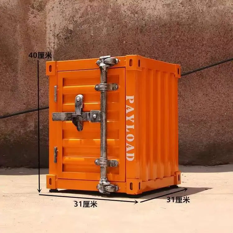 Industrial Container Nightstand