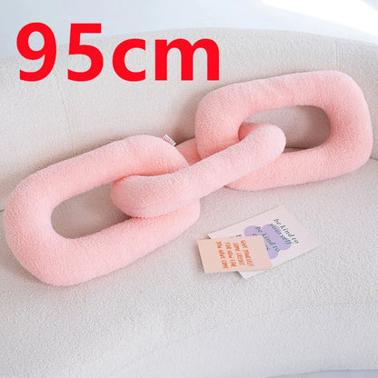 Chain Link Plush Pillow