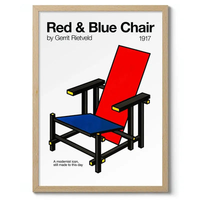 Bauhaus Abstract Chair Poster  Product variant