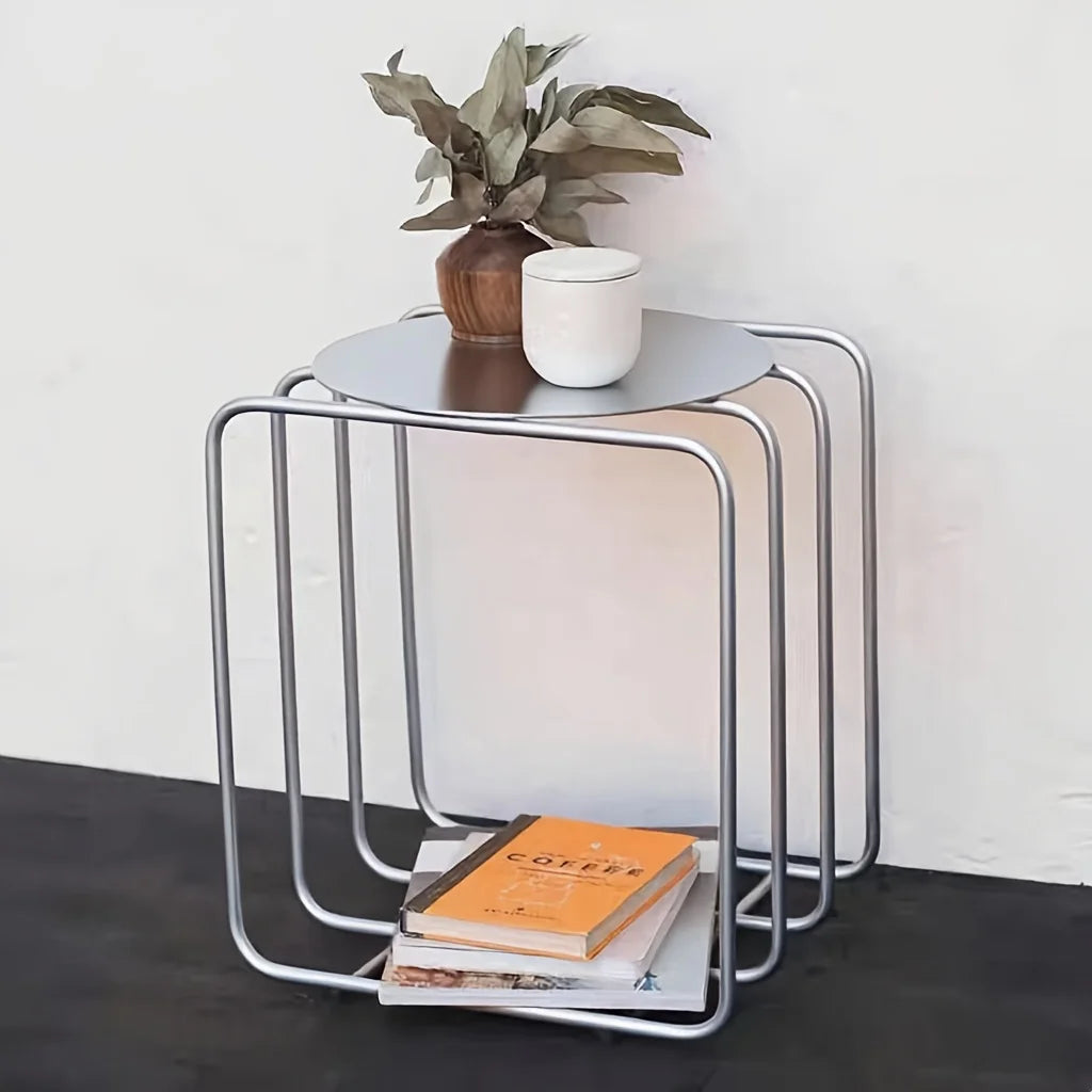 Minimalist Iron Art Side Table