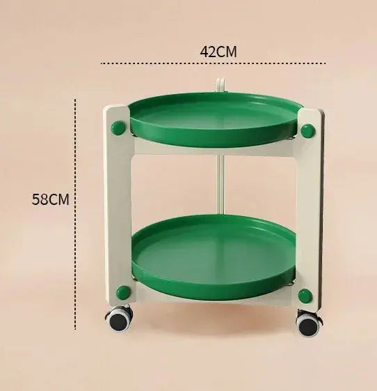 Round Wheeled Bauhaus Coffee Table  Product variant