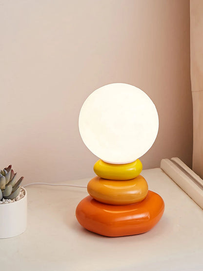 Ceramic Stacked LED Table Lamp