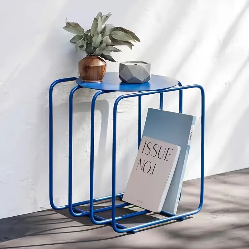Minimalist Iron Art Side Table
