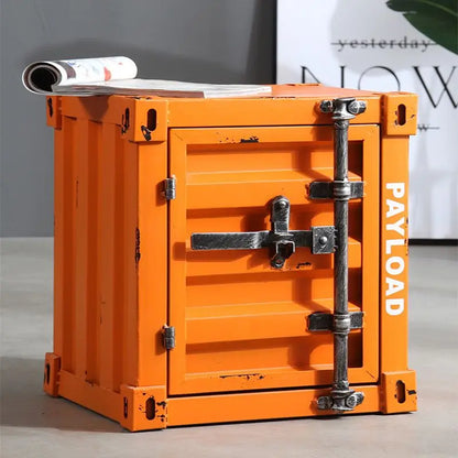 Industrial Container Nightstand