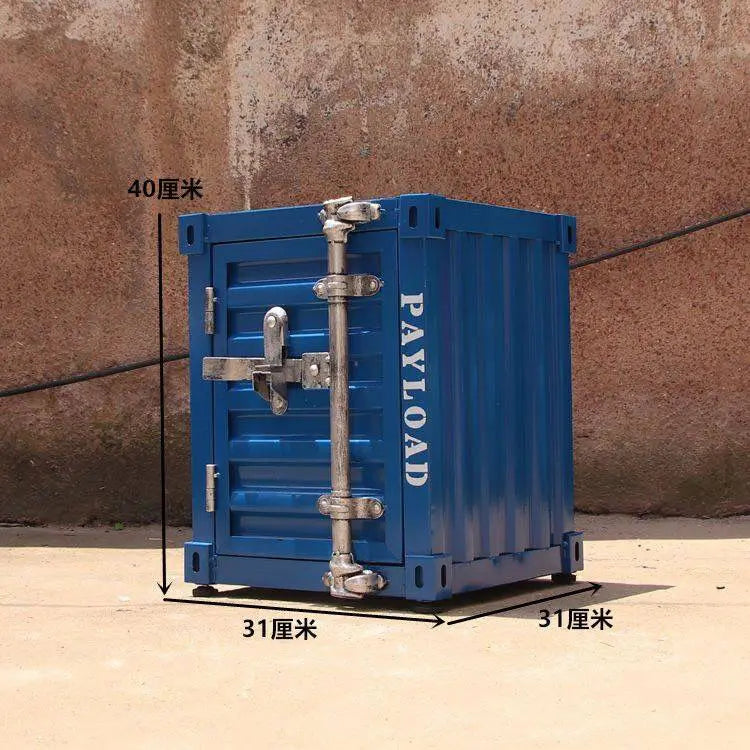 Industrial Container Nightstand