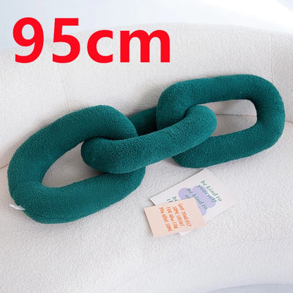 Chain Link Plush Pillow