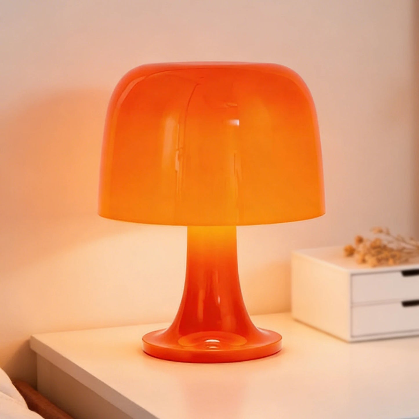 Mushroom Plastic Table Lamp