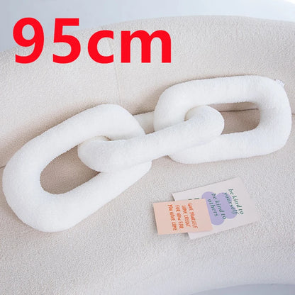 Chain Link Plush Pillow