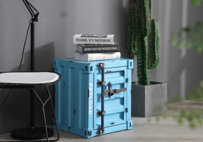 Industrial Container Nightstand