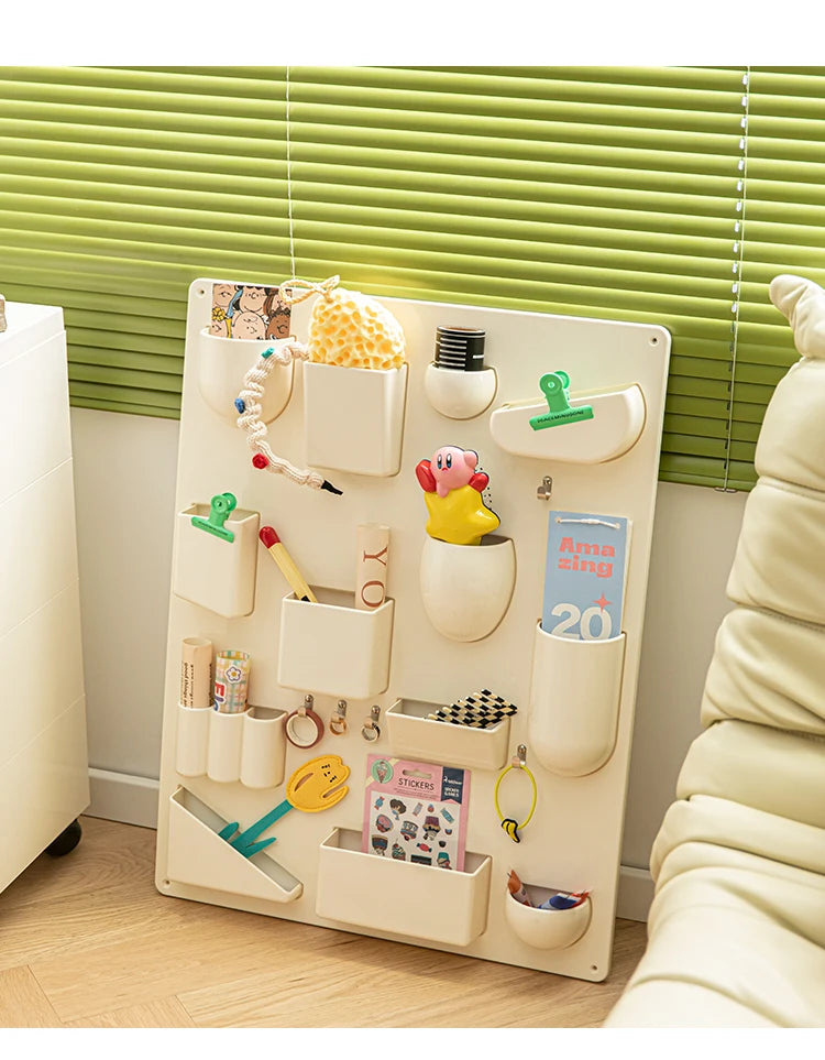 Wall-Mounted Colorful Storage Rack