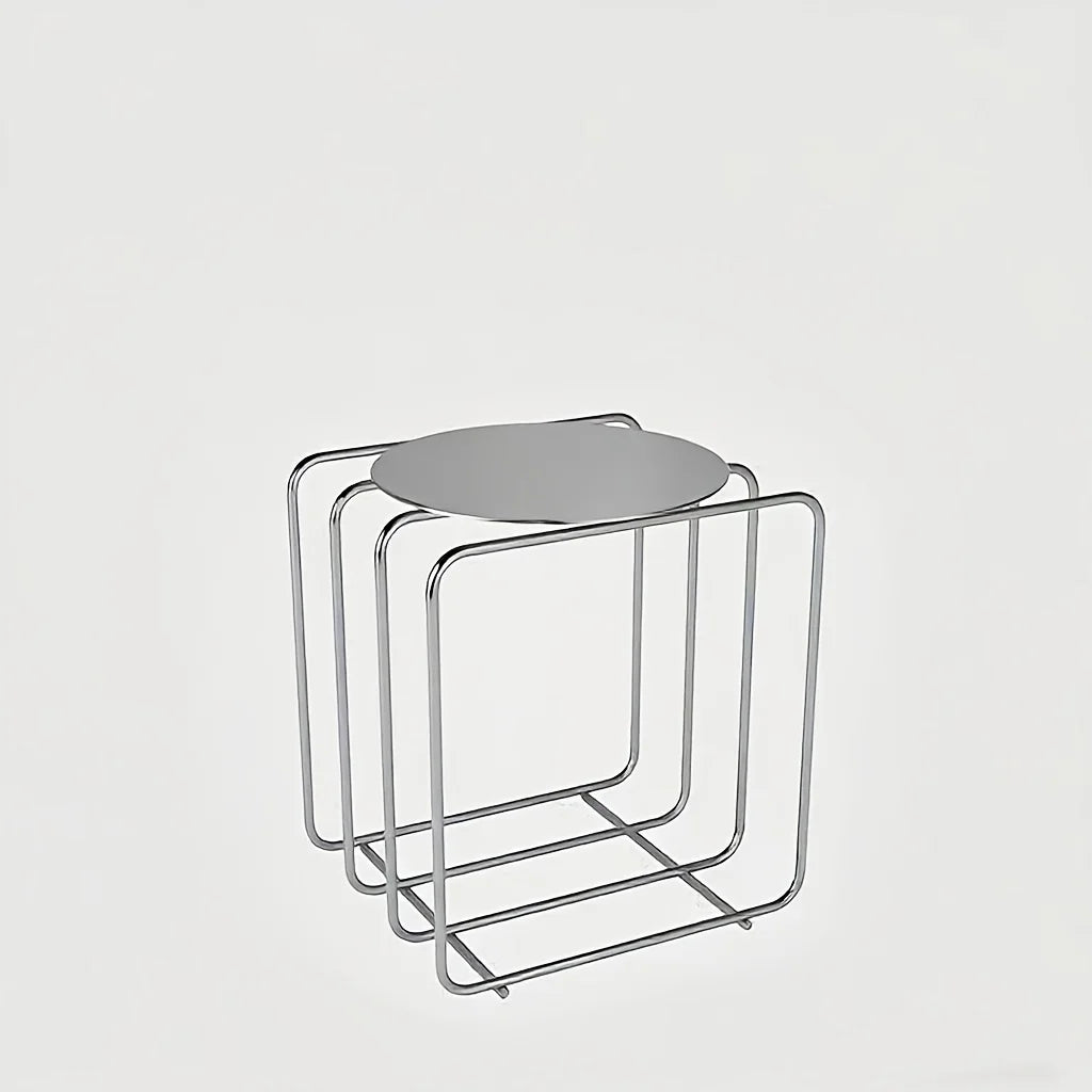 Minimalist Iron Art Side Table