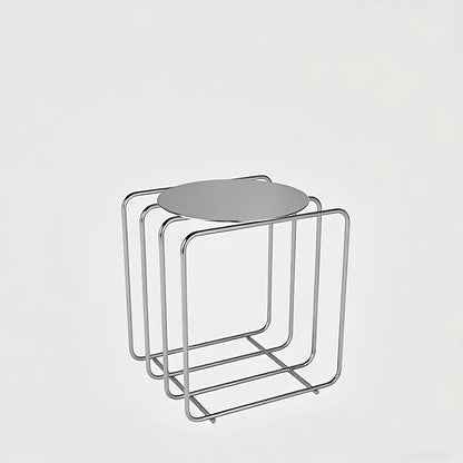 Minimalist Iron Art Side Table