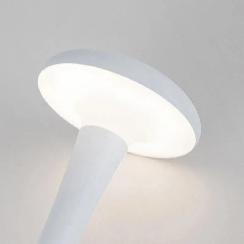 Mushroom Table Lamp, USB-C Rechargeable Wireless Touch Creative Night Light for Hotel, Bedroom & Home Atmosphere  Product variant