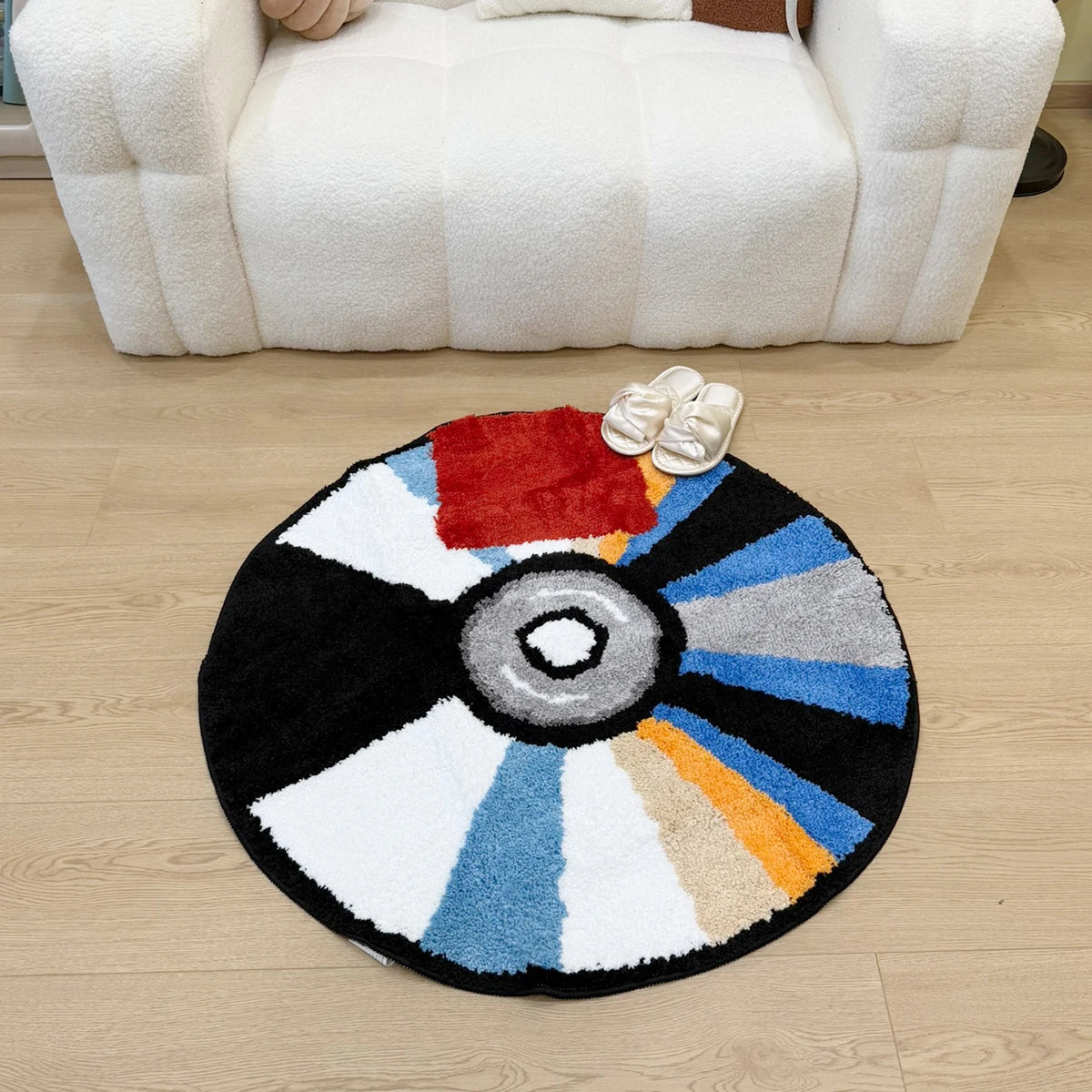 Polyester Tufted Round CD Rug