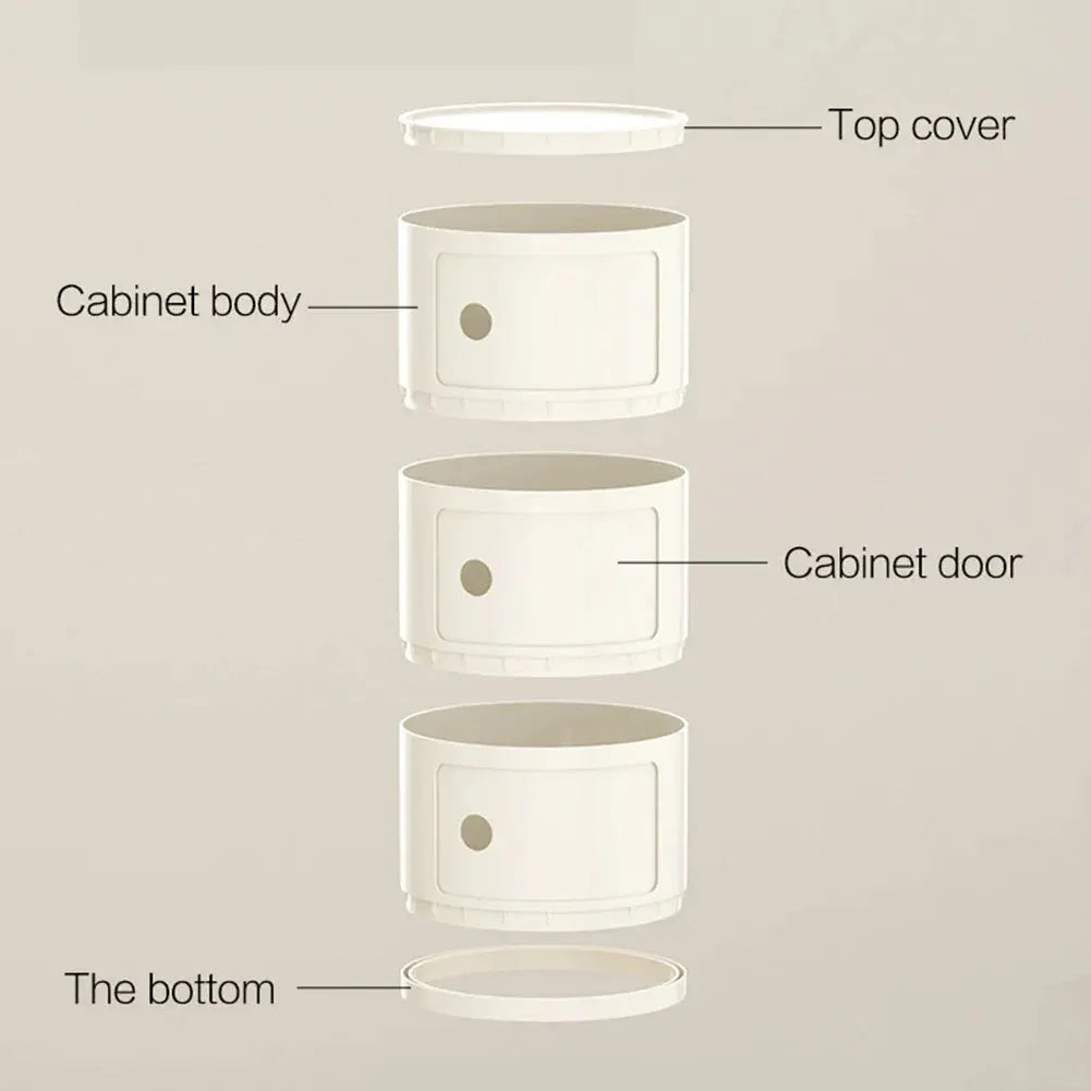 Stackable Round Modular Cabinet  Product variant