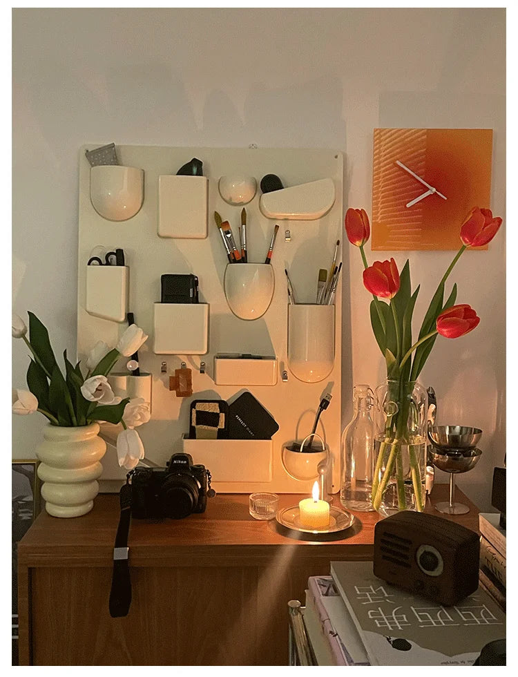 Wall-Mounted Colorful Storage Rack