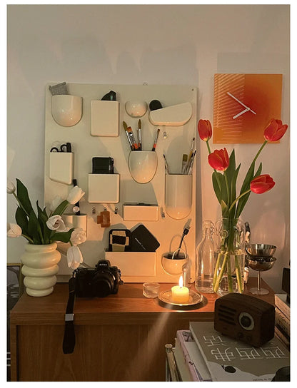 Wall-Mounted Colorful Storage Rack