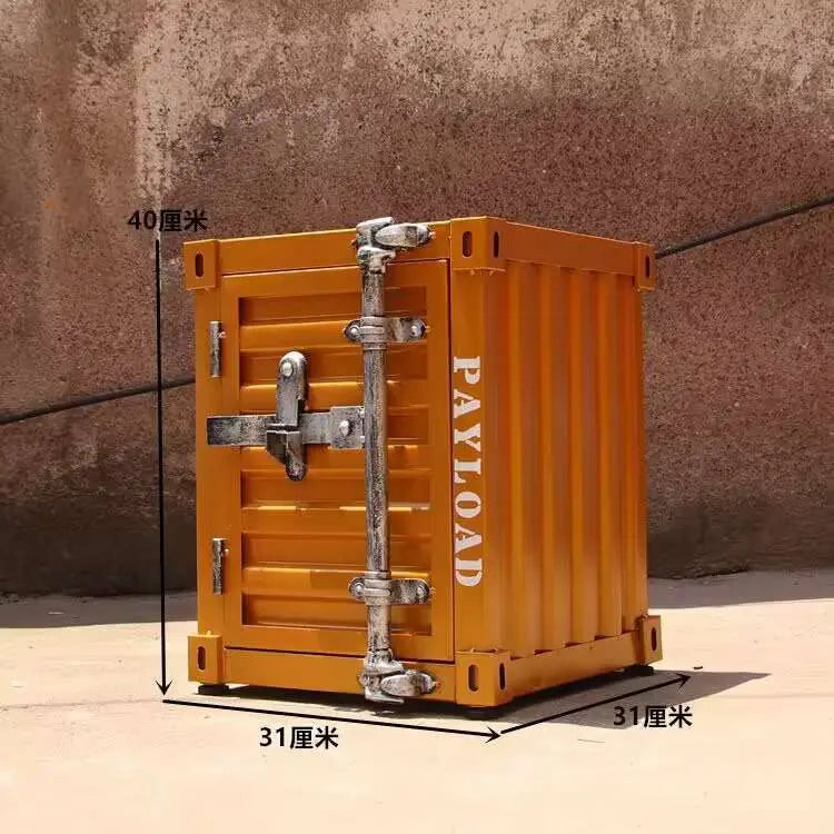 Industrial Container Nightstand
