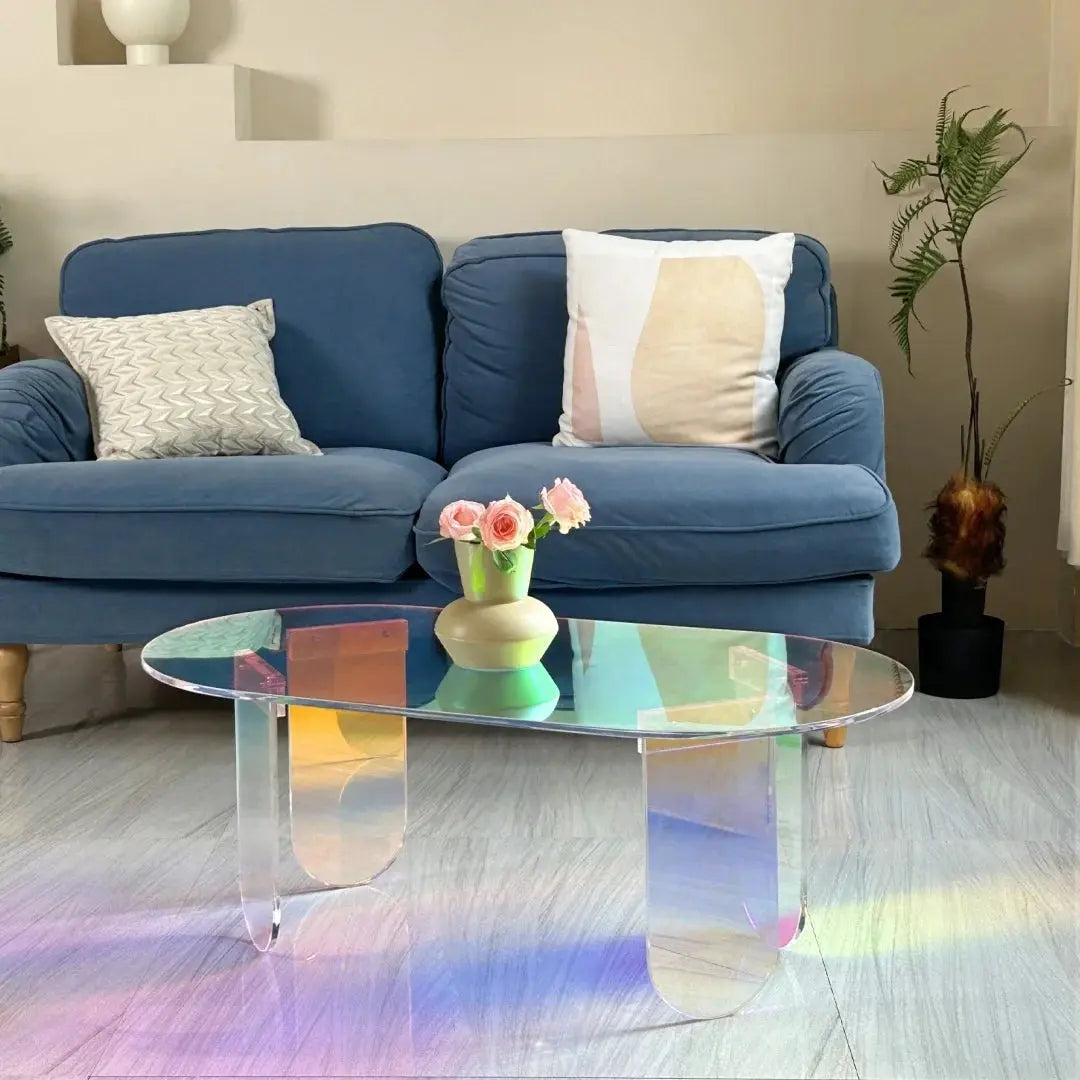 LUVODI Iridescent Clear Acrylic Coffee Table  Product variant