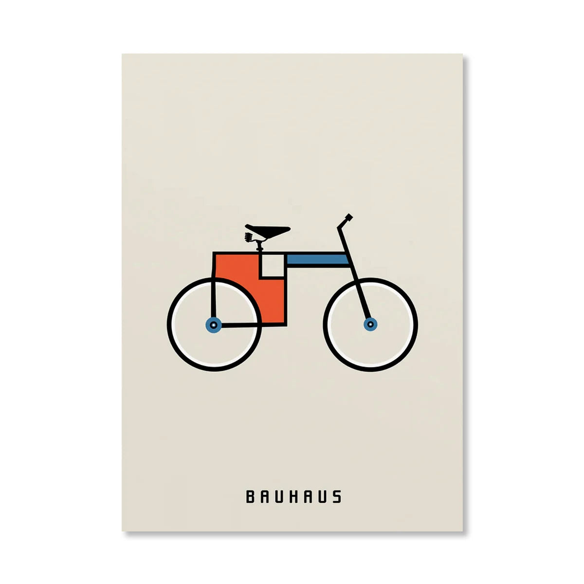 Translucent Shapes Bauhaus Poster