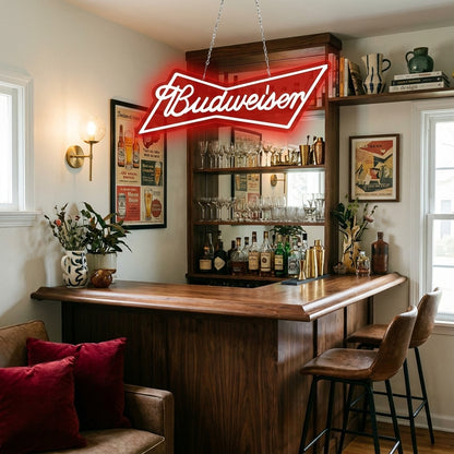 Budweiser Acrylic Neon Sign - lifestyle 2