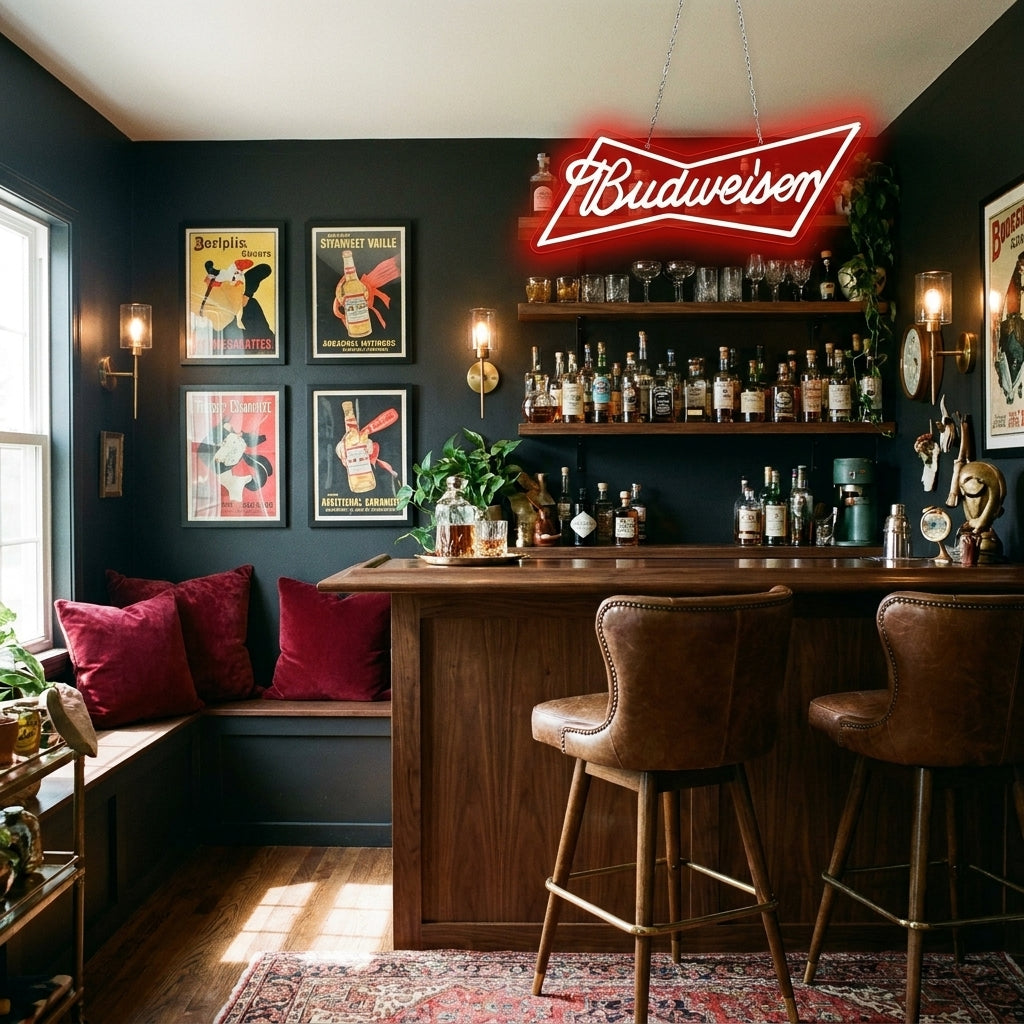 Budweiser Acrylic Neon Sign - lifestyle 3