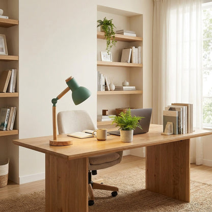 Wooden Art LED Desk Lamp - lifestyle 3