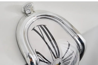 Novel Distorted Melting Shelf Clock
