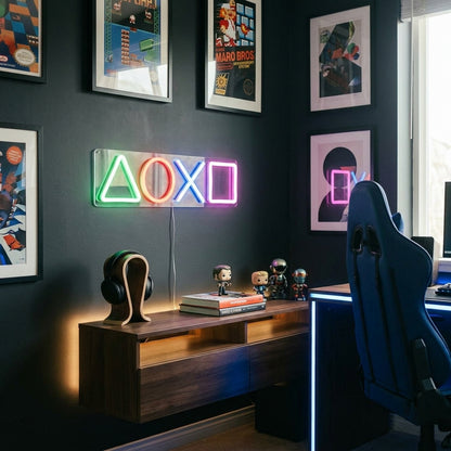 Gaming Icon LED Neon Sign - lifestyle 1