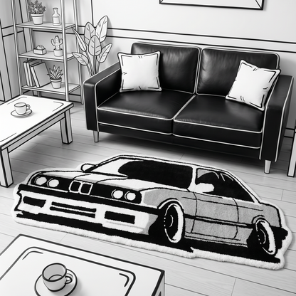 Tufted Sports Car Rug